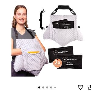 Gray Hot/Cold Gel Pack Carrier